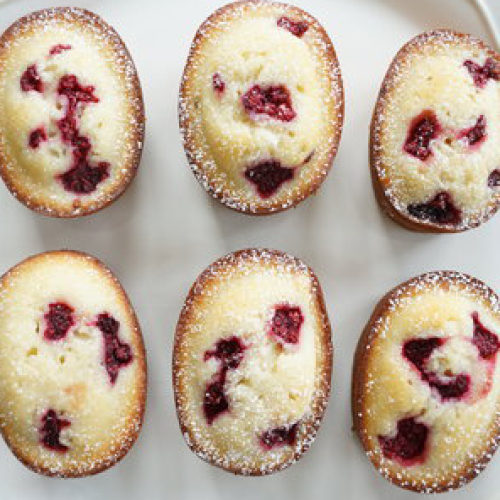 Radiant Raspberry Lime Friands