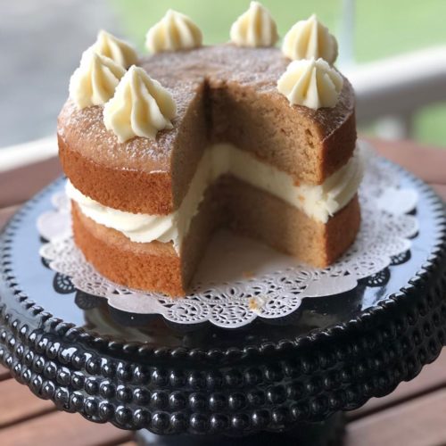 Thanksgiving Pumpkin Friand Cake