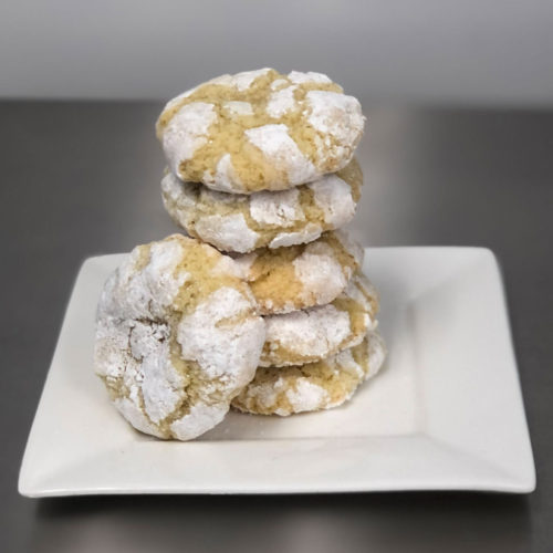 Lemon Crinkle Cookie (6)