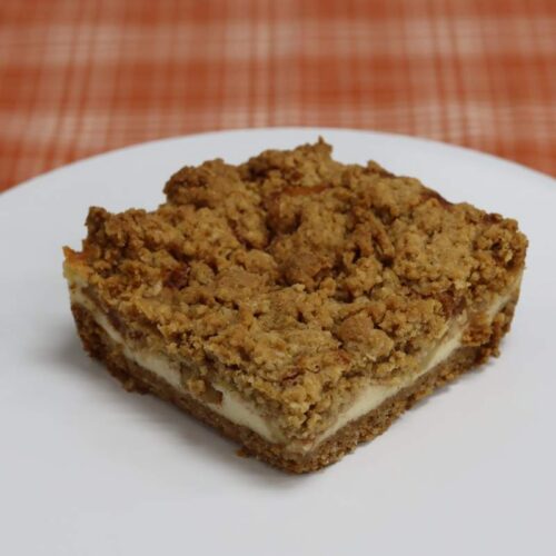 Apple Cheesecake Bar – Angle View