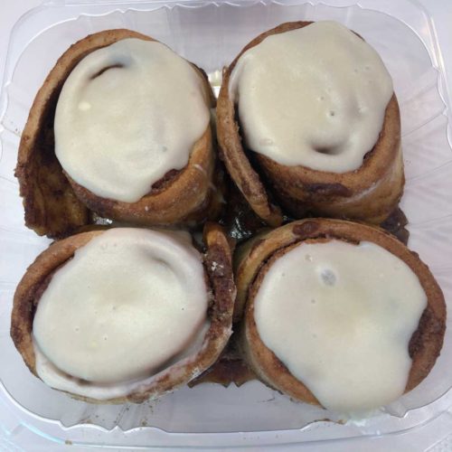 Take & Bake Cinnamon Rolls w/Icing (4 Pack)