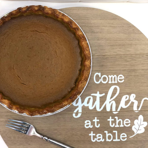 Thanksgiving Pumpkin Pie