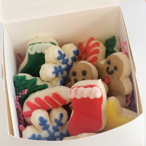 Mini Christmas Sugar Cookies (Box of 12)