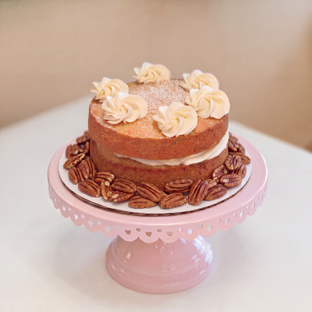 Bodacious Butter Pecan Friand Cake