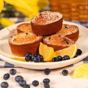 Beaming Blueberry Lemon Friands